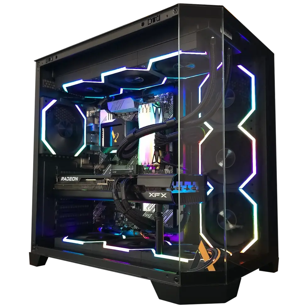 Thumbnail: Ryzen 9 5900X RX 7700 XT 32GB DDR4 Gaming PC