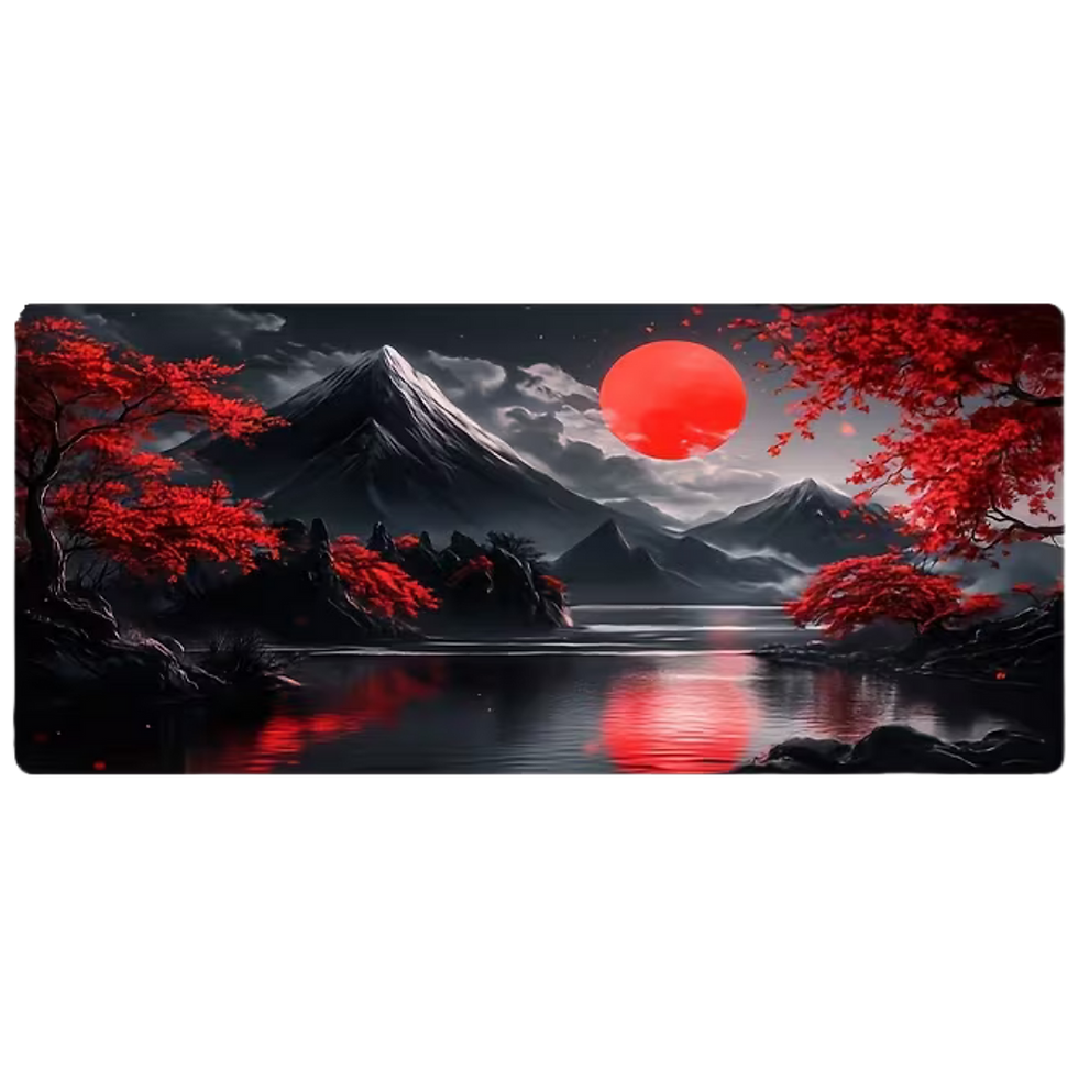 Andromeda Crimson Fuji Deskpad