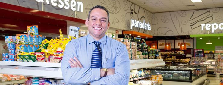 On site grocery market