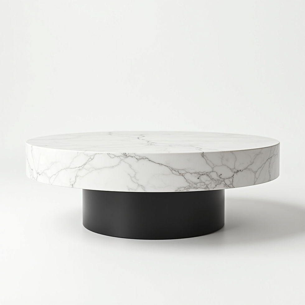 Round Marble Coffee Table