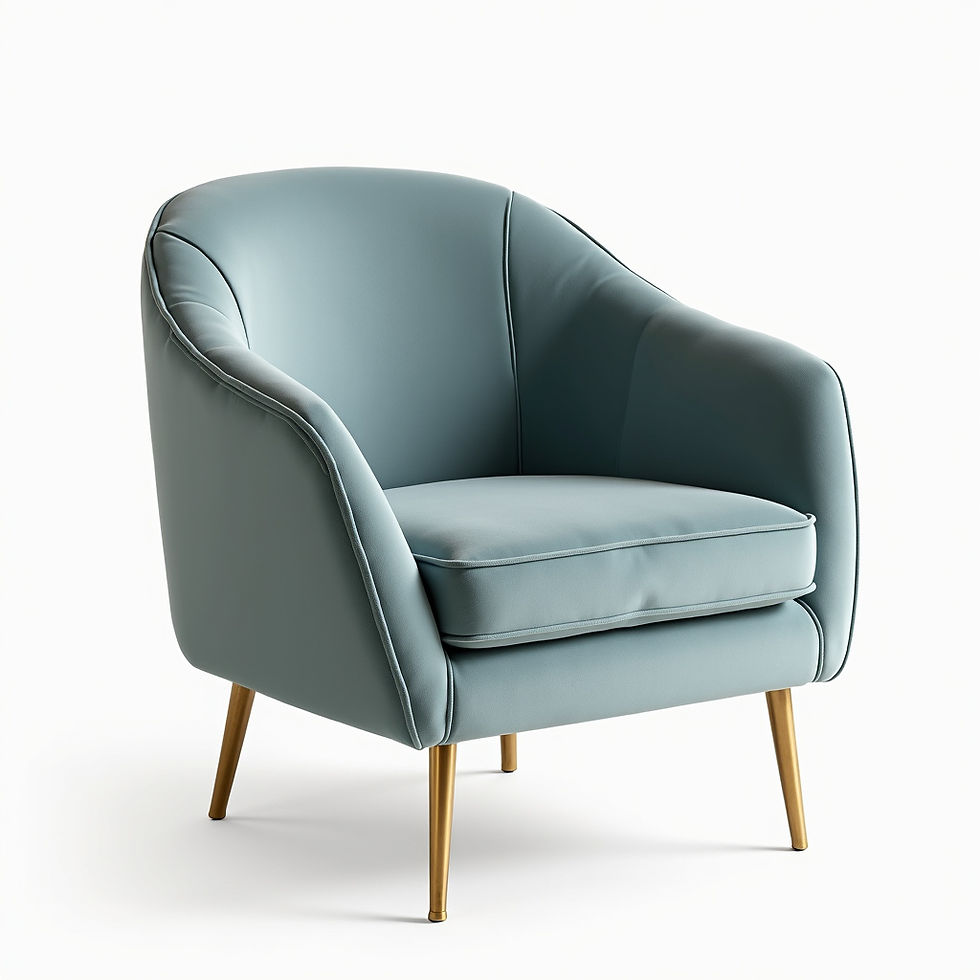 Velvet Lounge Chair