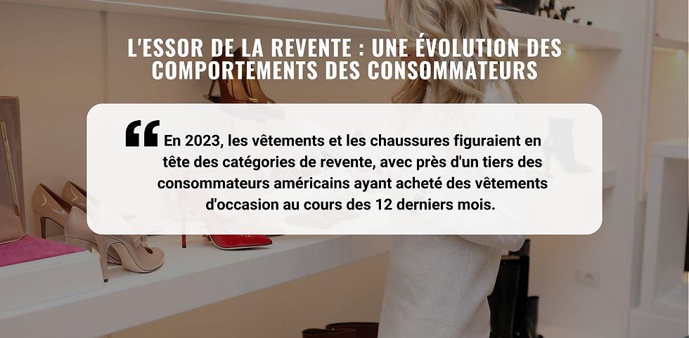 L'essor de la revente : Une évolution des comportements des consommateurs