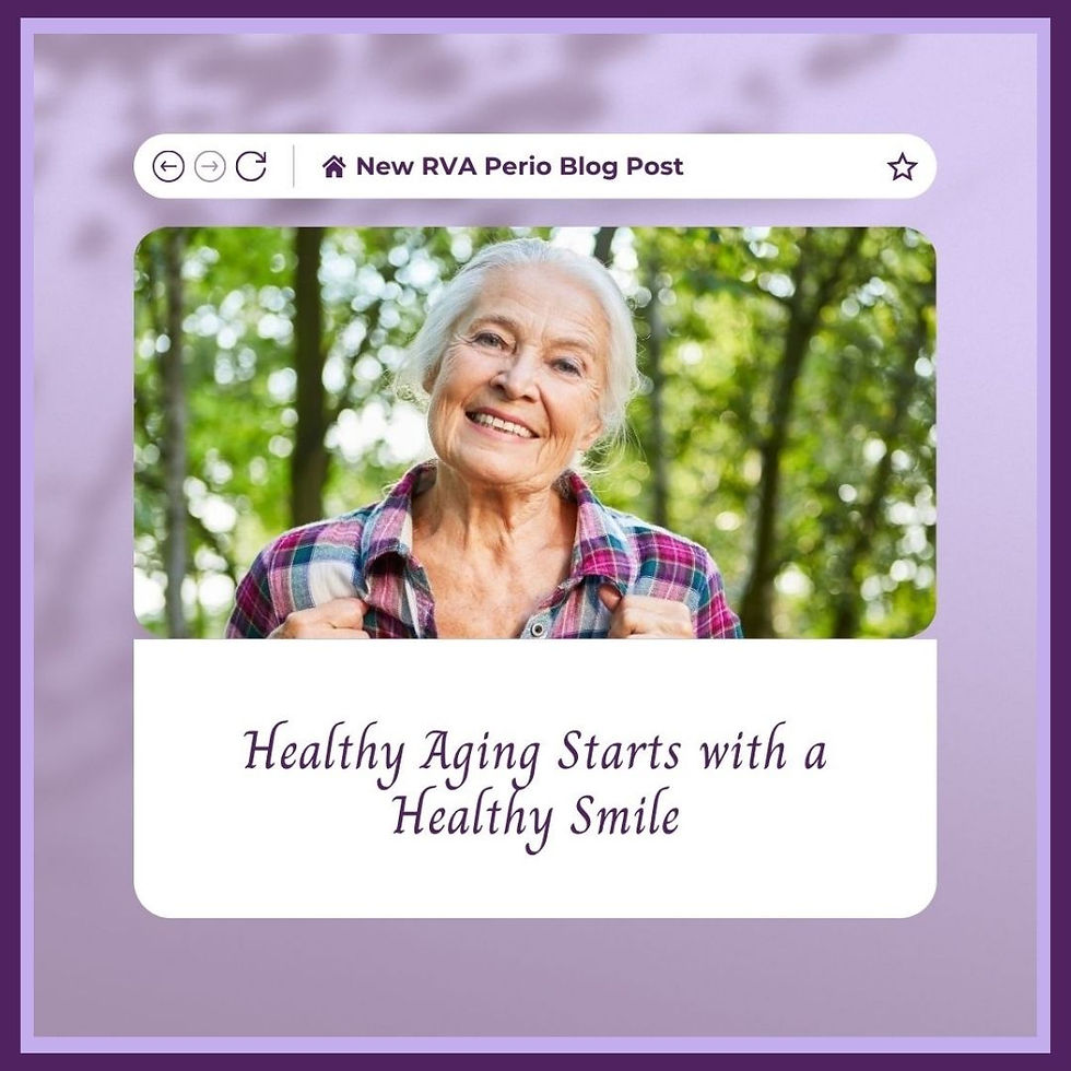 Healthy Aging Starts with a Healthy Smile