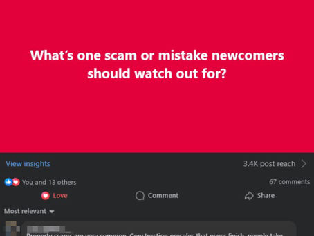 What's one scam or mistake newcomers should watch out for?