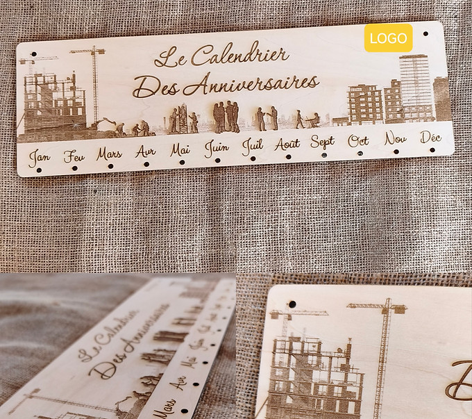 Calendrier anniversaire perpétuel et personnalisé