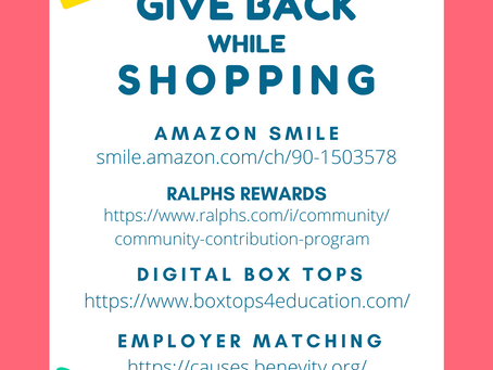 Give Back While Shopping!
