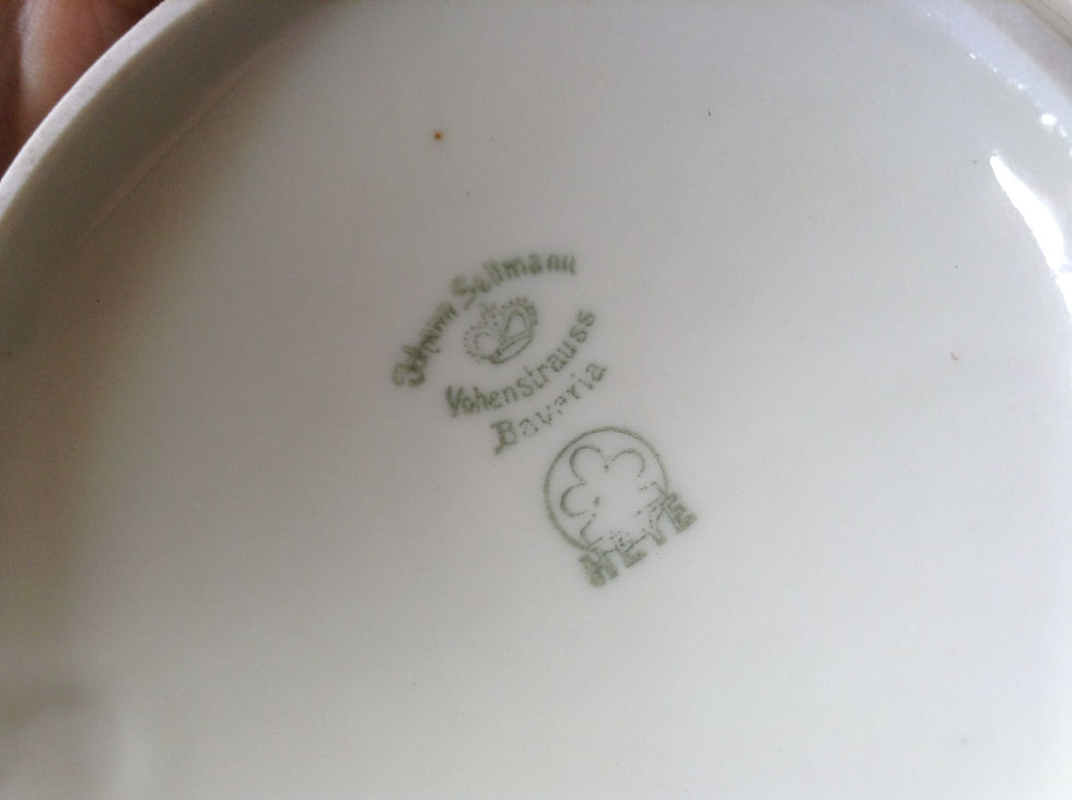 Thumbnail: Rare WW2 German Hitlers Reich Chancellery Berlin Artifact Tea Pot KANZLEI DES FU