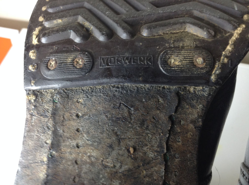 Thumbnail: WW2 German Officers Black Leather Jack Boots By VORWERK