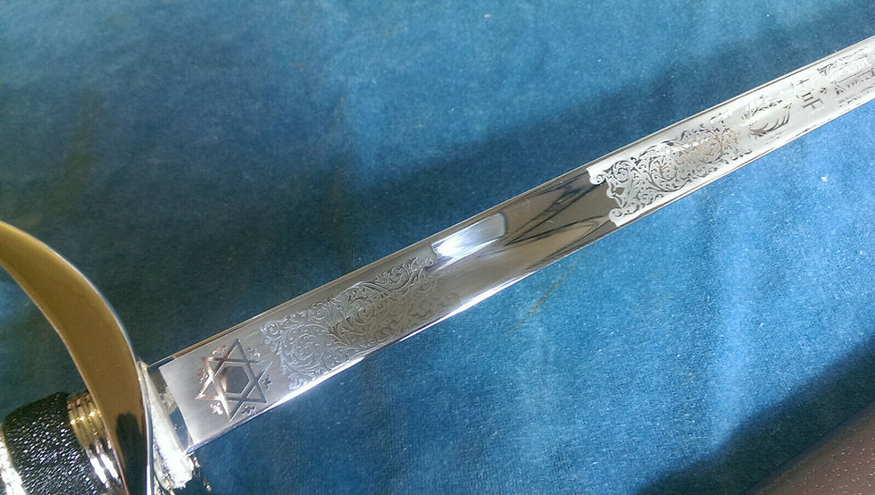 Thumbnail: Elizabeth II British Army Infantry Officers Ceremonial Sword & Sam Brow Scabbard