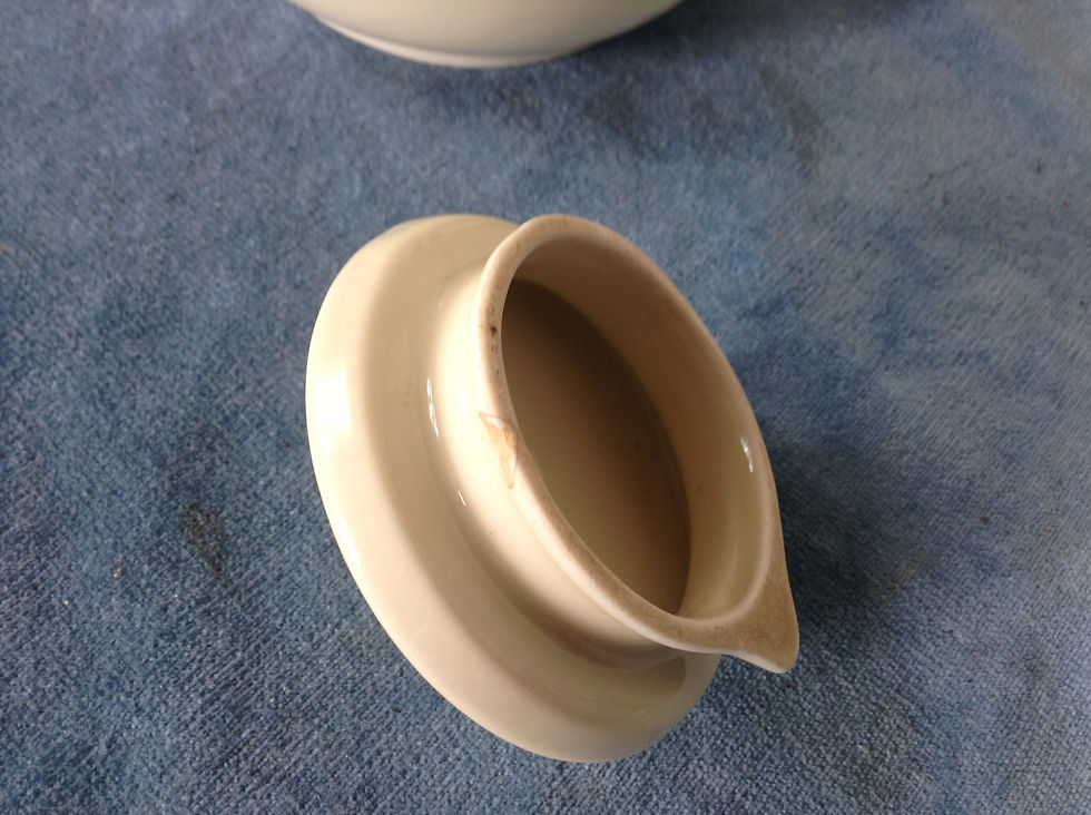 Thumbnail: Rare WW2 German Hitlers Reich Chancellery Berlin Artifact Tea Pot KANZLEI DES FU