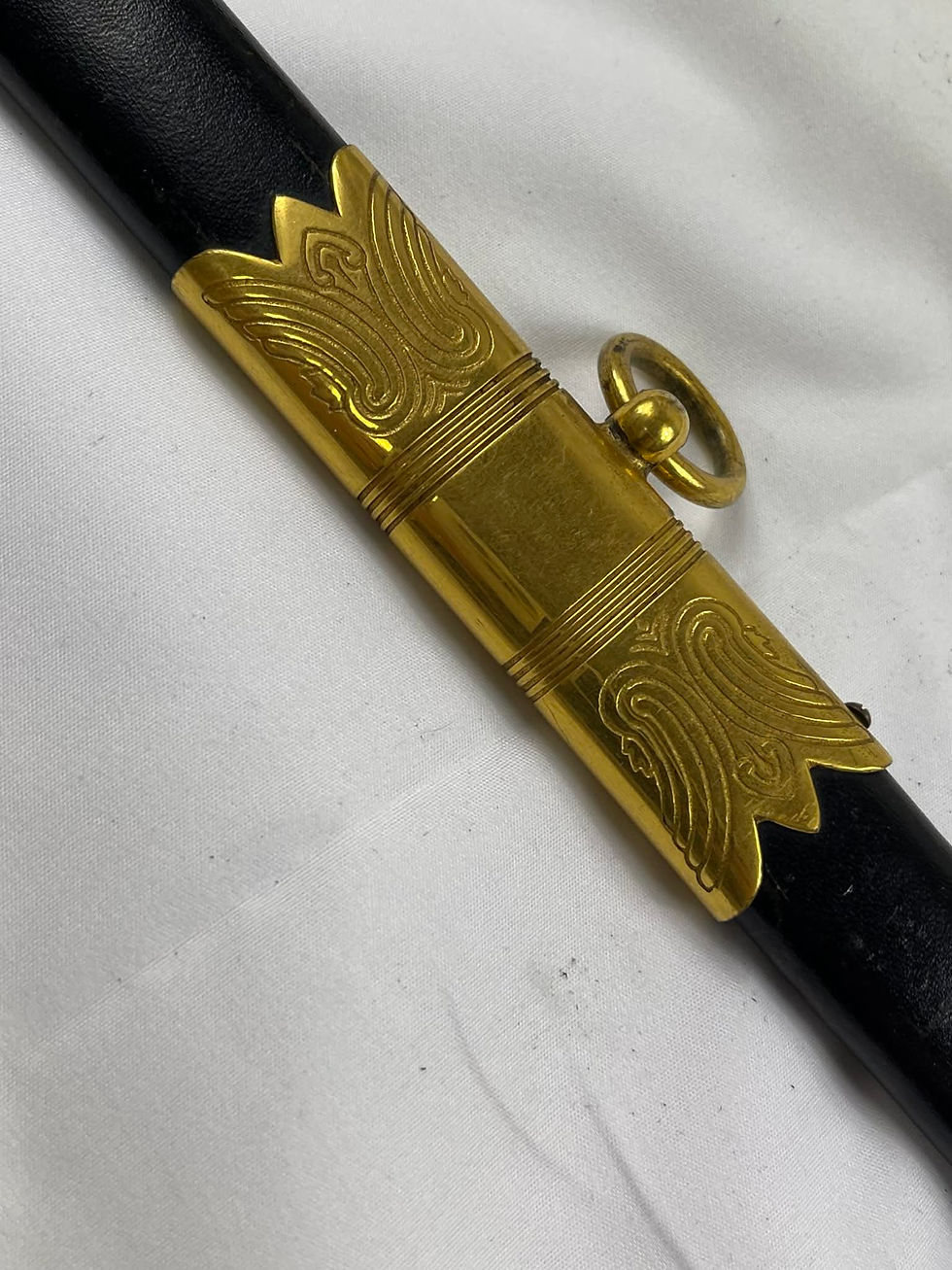 Thumbnail: WW2 GIEVES ROYAL NAVY OFFICERS SWORD