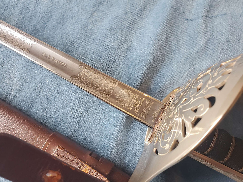 Thumbnail: Wilkinson Royal Corps of Signals Officers Ceremonial Sword & Scabbard