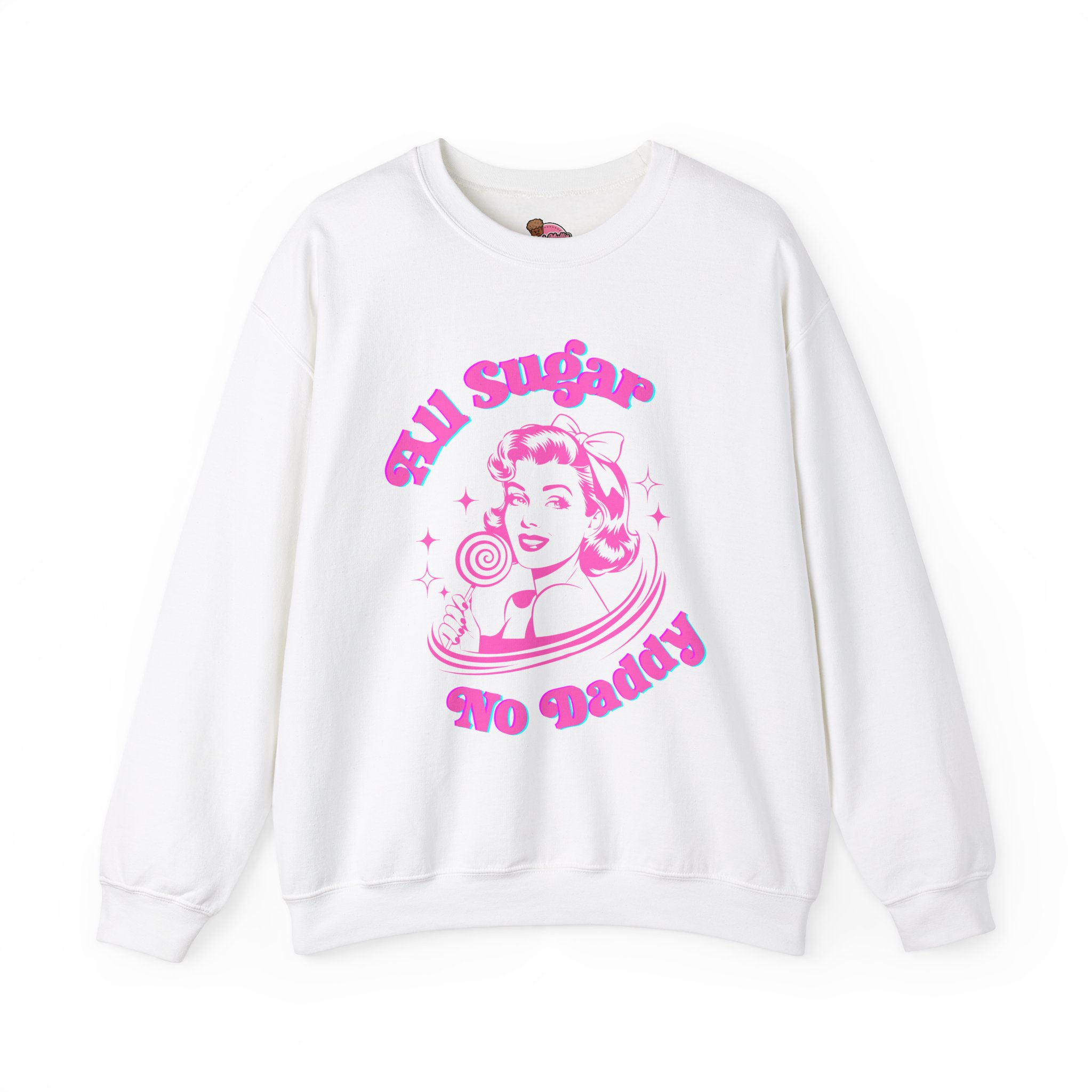 "All Sugar No Daddy" Crewneck Sweatshirt for Unisex