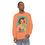 Thumbnail: Vintage Pinup Dessert Junkie Unisex Garment-Dyed Long Sleeve T-Shirt