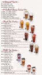 Drinks Menu