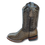 Thumbnail: Honey colored men's cowboy boot outside profile