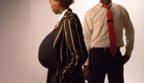 A pregnant teenager at Helth4 All clinic for abortion service.