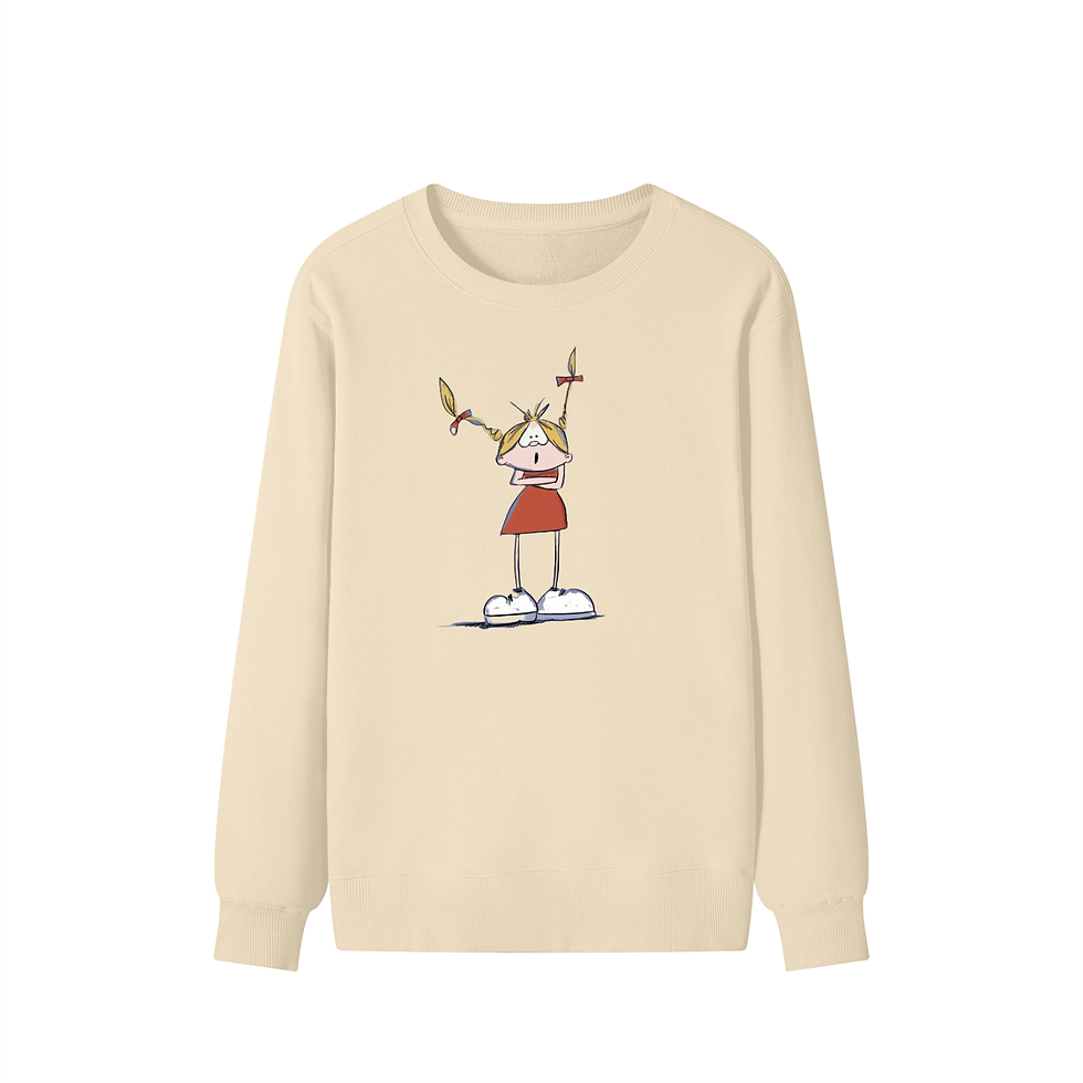 Thumbnail: Funny Girl Graphic Sweatshirt