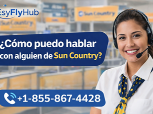 ¿Cómo puedo hablar con alguien de Sun Country?