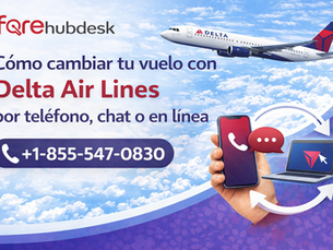 Cómo cambiar tu vuelo con Delta Air Lines por teléfono, chat o en línea