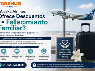 ¿Alaska Airlines Ofrece Descuentos por Fallecimiento Familiar?