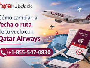 Cómo cambiar la fecha o ruta de tu vuelo con Qatar Airways