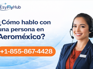 ¿Cómo hablo con una persona en Aeroméxico?