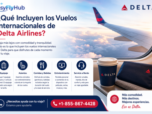 ¿Qué Incluyen los Vuelos Internacionales de Delta Airlines?