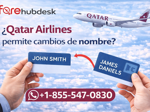 ¿Qatar Airlines permite cambios de nombre?