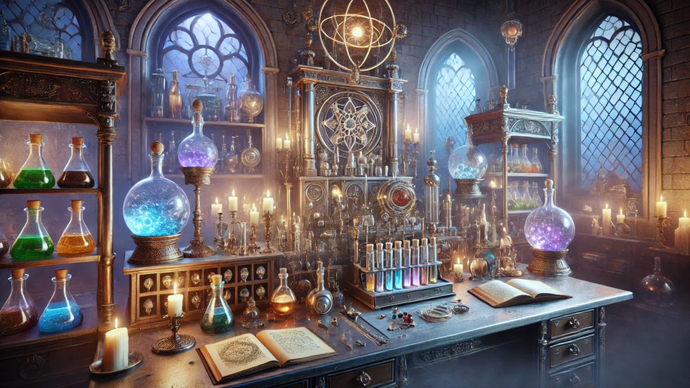 Blog Post: Alchemy, Fuels, Alcohol, and Herbalism in RPGs