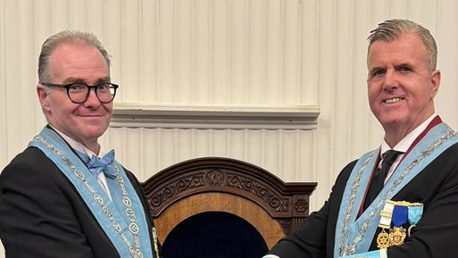 New Worshipful Master Elected