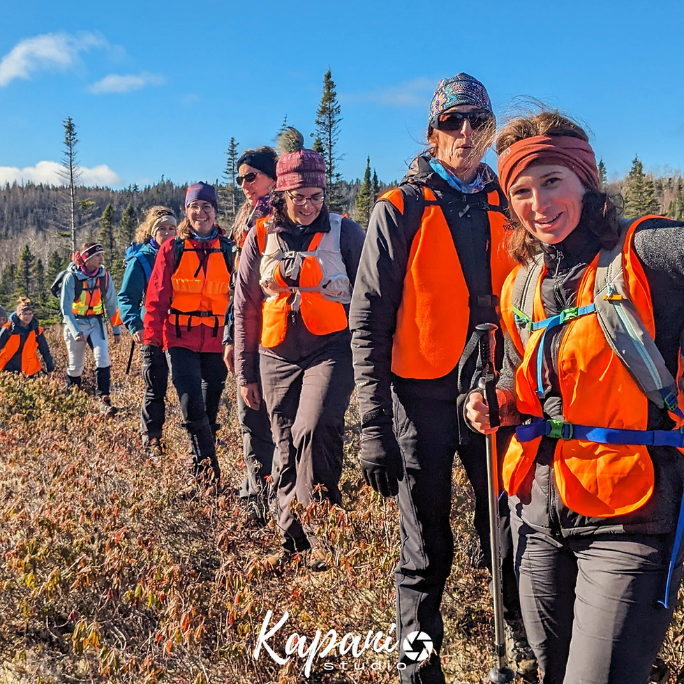 Initiation à la longue randonnée | Jardins des Glaciers | Baie-Comeau