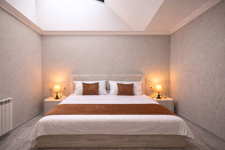Comfortable standard room at Urban Nest Hotel in Old Tbilisi