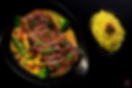 Arranged Food and Objects