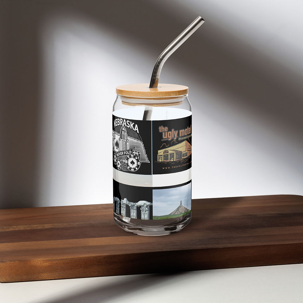 Thumbnail: Can-shaped glass of Nebraska