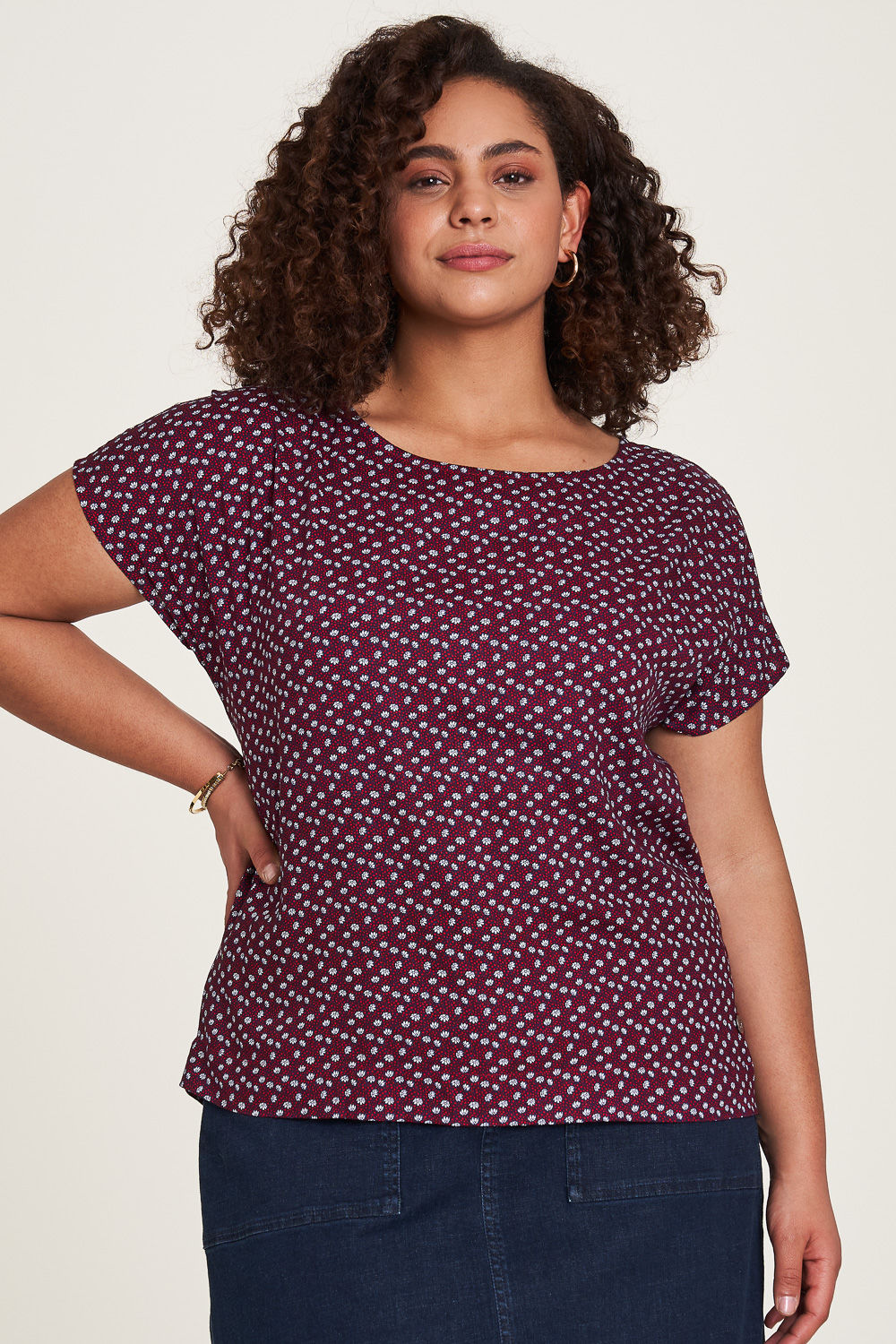 Blusa Ecovero S22C44 Daisy