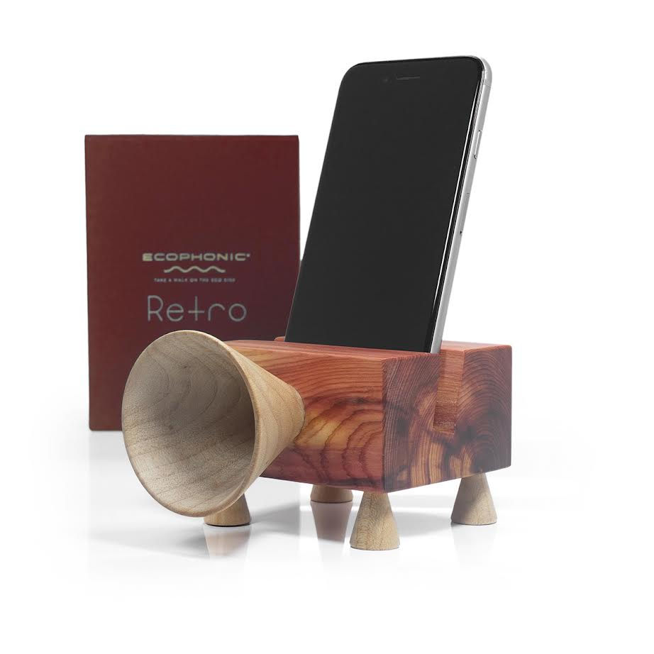 Miniatura: Altavoz RETRO Wood sabina