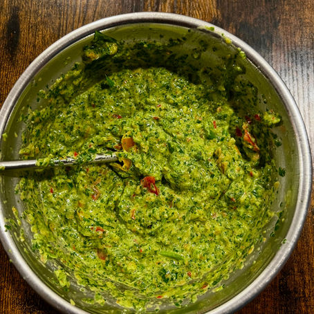 Delight Your Taste Buds with Grandma Brenda's Island Herb Blend: A Caribbean Green Seasoning