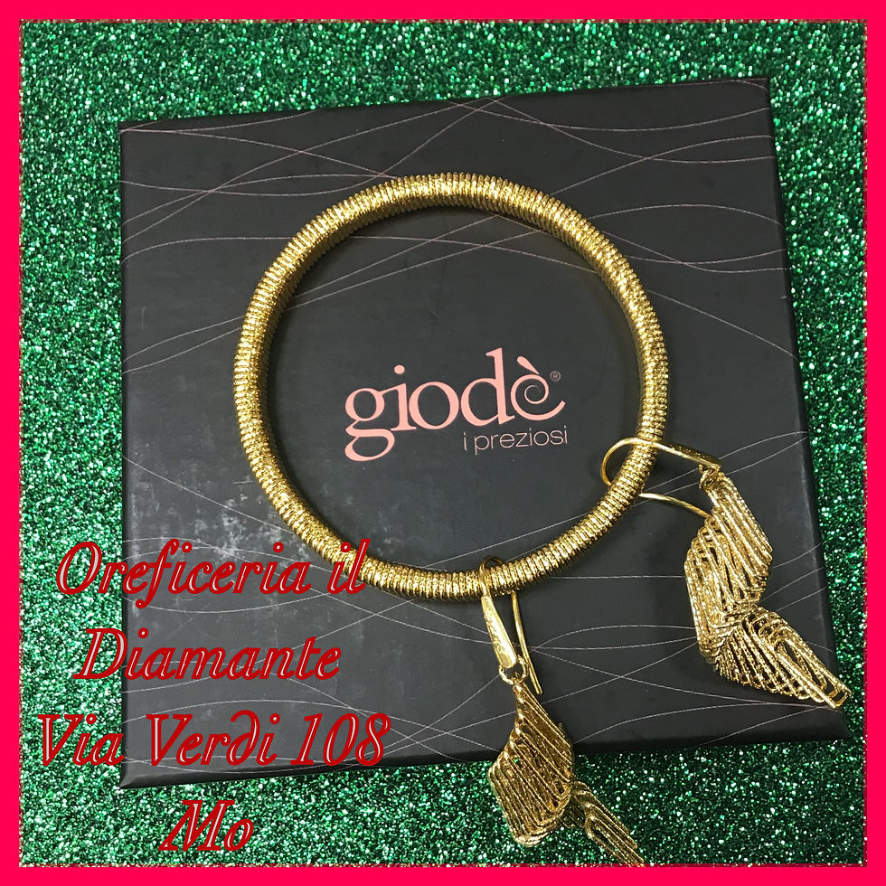 Bracciale Rigido e Orecchini Spirale