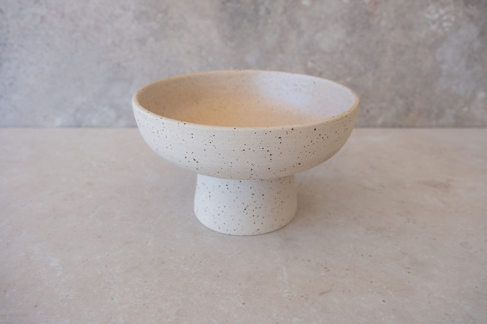 Dune Pedestal Bowl