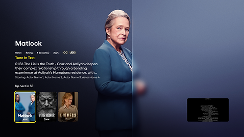Converged Experience, End Cards
