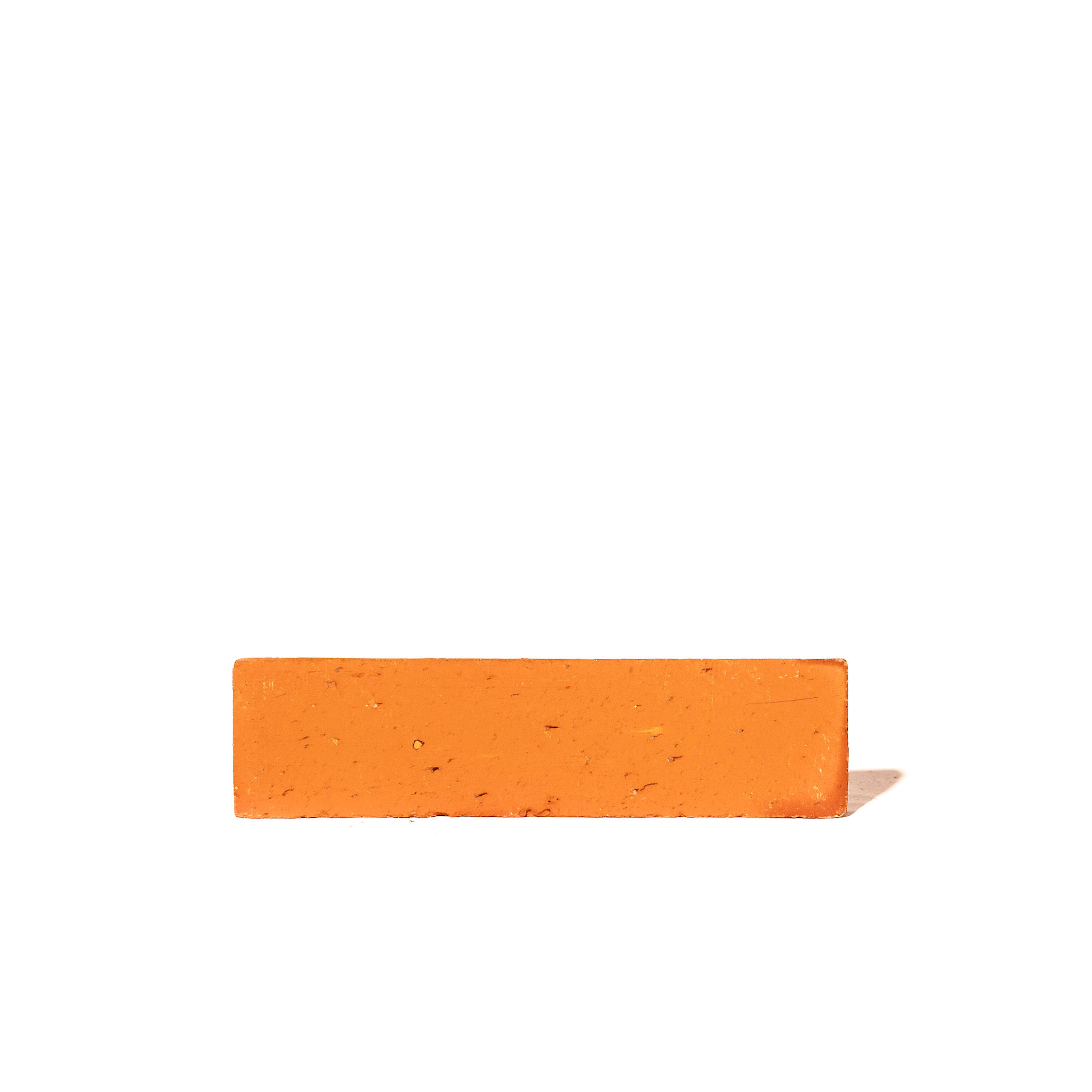 Plaqueta rustica pequena terracota