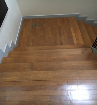 vitrification escalier bois