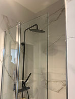 création douche