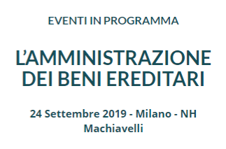 L'amministrazione dei beni ereditari - corso pratico per curatori di eredità giacente