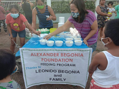 Second Feeding Program in Memory of Leonido Begonia