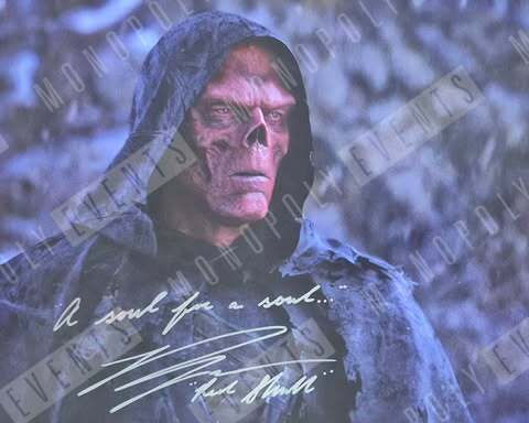 Ross Marquand Signed Avengers with Quote 10x8” Print