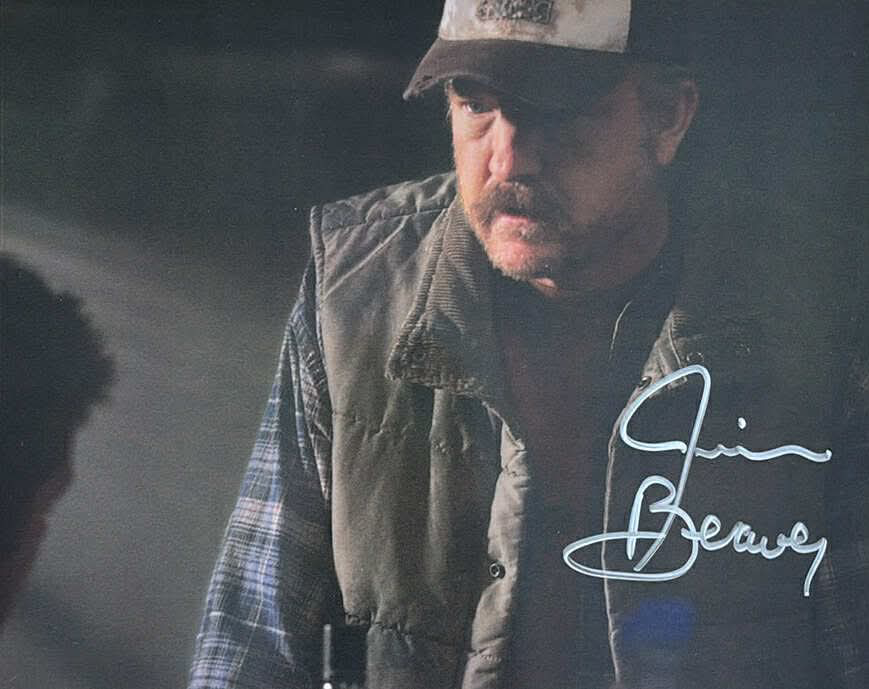 10x8” Supernatural Bobby Close Up Print Signed by Jim Beaver