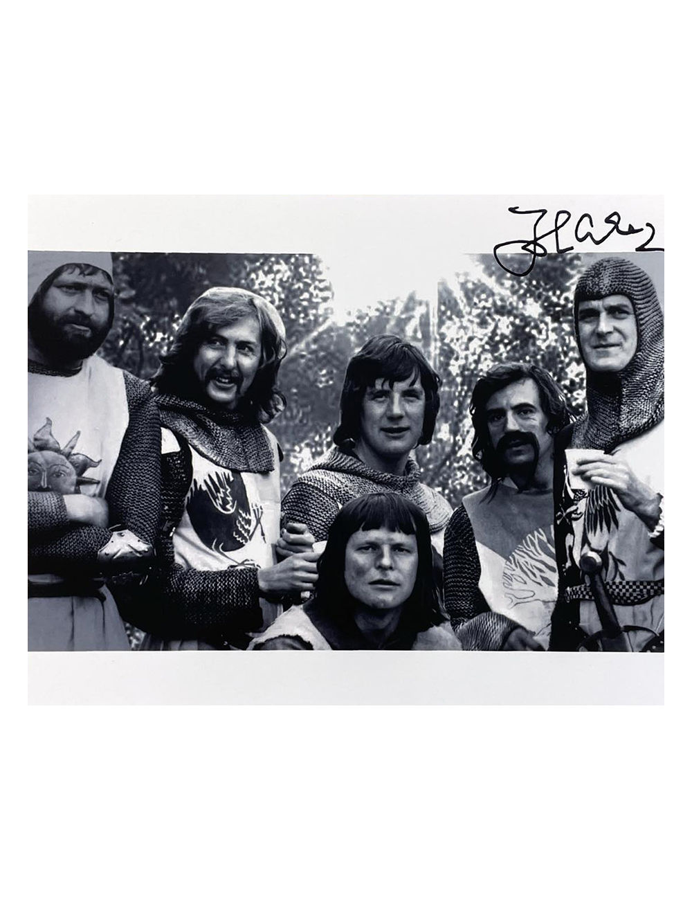 10x8 Monty Python and the Holy Grail Print Signed by John Cleese