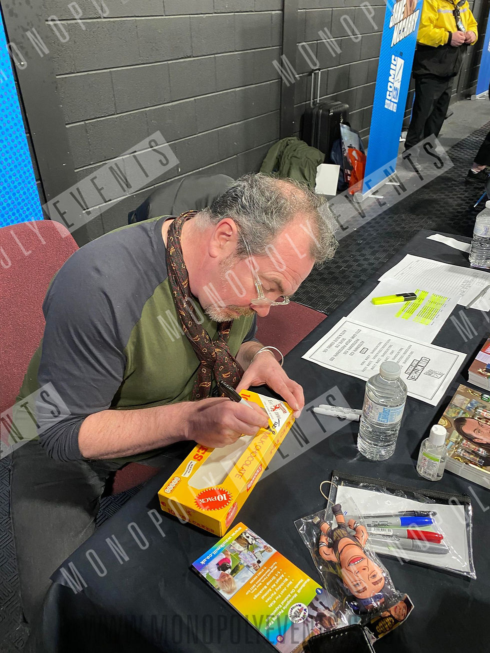 Thumbnail: 8x10" Still Game Print Signed by Riley, Mitchell, McCarry and Kohli
